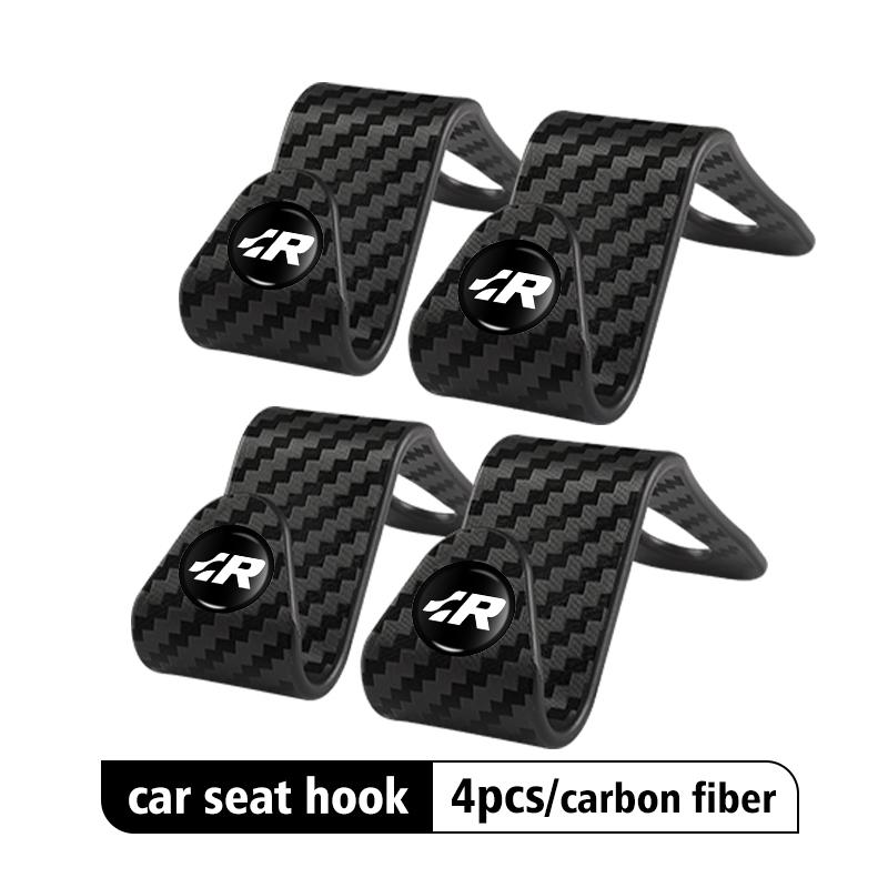 Car Headrest Hook Auto Seat Back Storage Hanger PP Material For Volkswagen VW Beetle CC B5 B6 B7 EOS GTI MK2 MK4 MK5 MK6 Phaeton Zw7