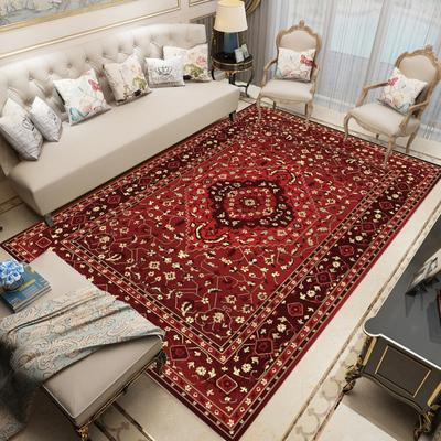 Bohemian Style Living Room Carpets Decoration Home Bedroom Bedside for Rug Nordic Retro Ethnic Anti-skid Floor Mat Customizable