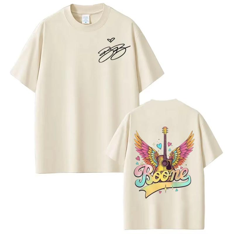 

2025 Summer Benson Boone Beauty Tour Printed Tshirt Mens Fashion Loose Cotton Tshirt Shortsleeved Casual Tshirt Top 4XL