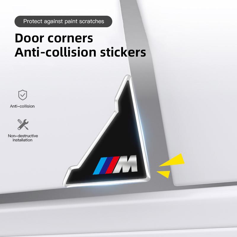 For BMW M X1 X3 Car Door Corner Guard Sticker Anti‑Collision Anti‑Scratch Protective Accessory For BMW G80 G06 G07 G42 G14 G15 G16 F82 F20 F21 M