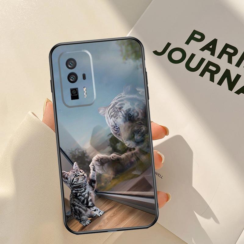 

Cool Animal Big Cat Tiger Case For Xiaomi 15 14 Ultra 13T 14T 15T Pro 17 Pro Max POCO X7 Pro X3 X5 X6 F5 F6 F7 F8 Coque Xiaomi 14 Pro