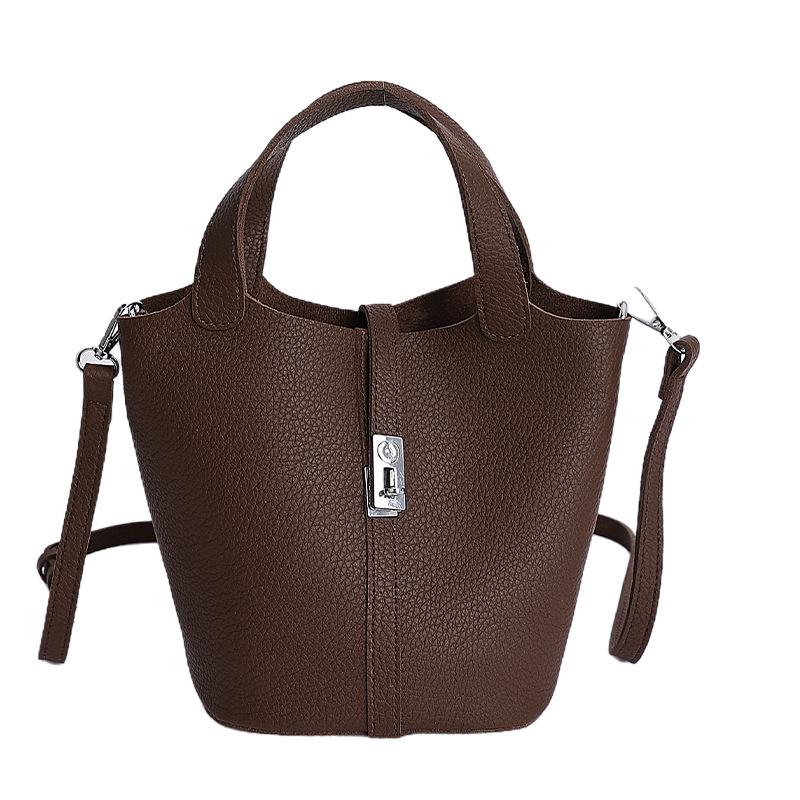2025 Trendy Korean Niche Women's Crossbody Bucket Handbag for Autumn/Winter