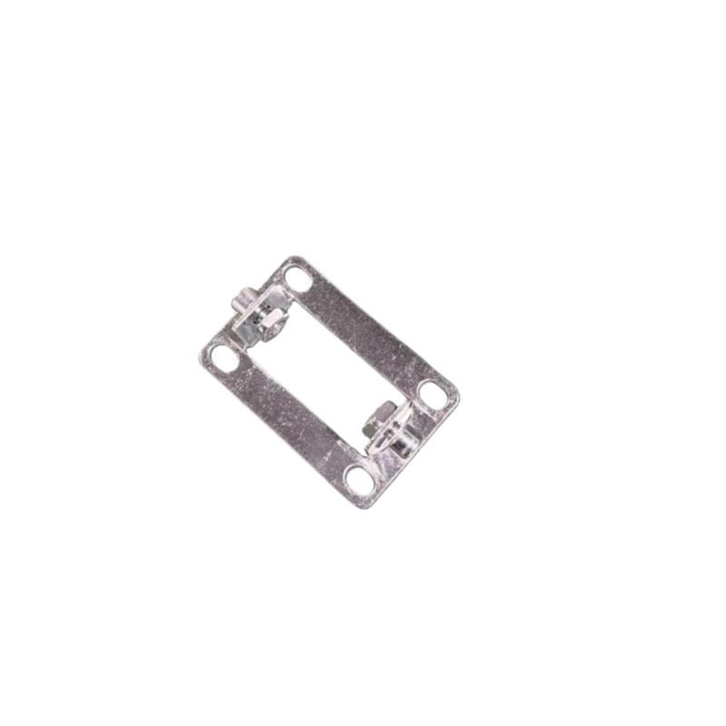 3-inch Swivel Wheel Castor Mounting Bracket with Brake for 6262 Aluminum Profile Conveyor Belt