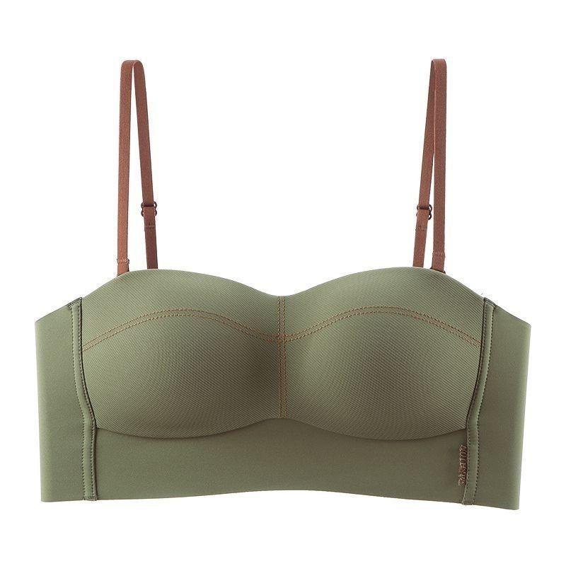 Strapless Seamless Wireless Push Up Bra Invisible Bandeau Bra For Women
