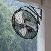 18 Zoll Industrieller Wandventilator, Hochgeschwindigkeits-Innenventilator mit 4000 CFM und 3 Geschwindigkeiten, Leistungsstarker Motor, Wandventilator für Garage mit Aluminiumflügeln für Werkstatt,