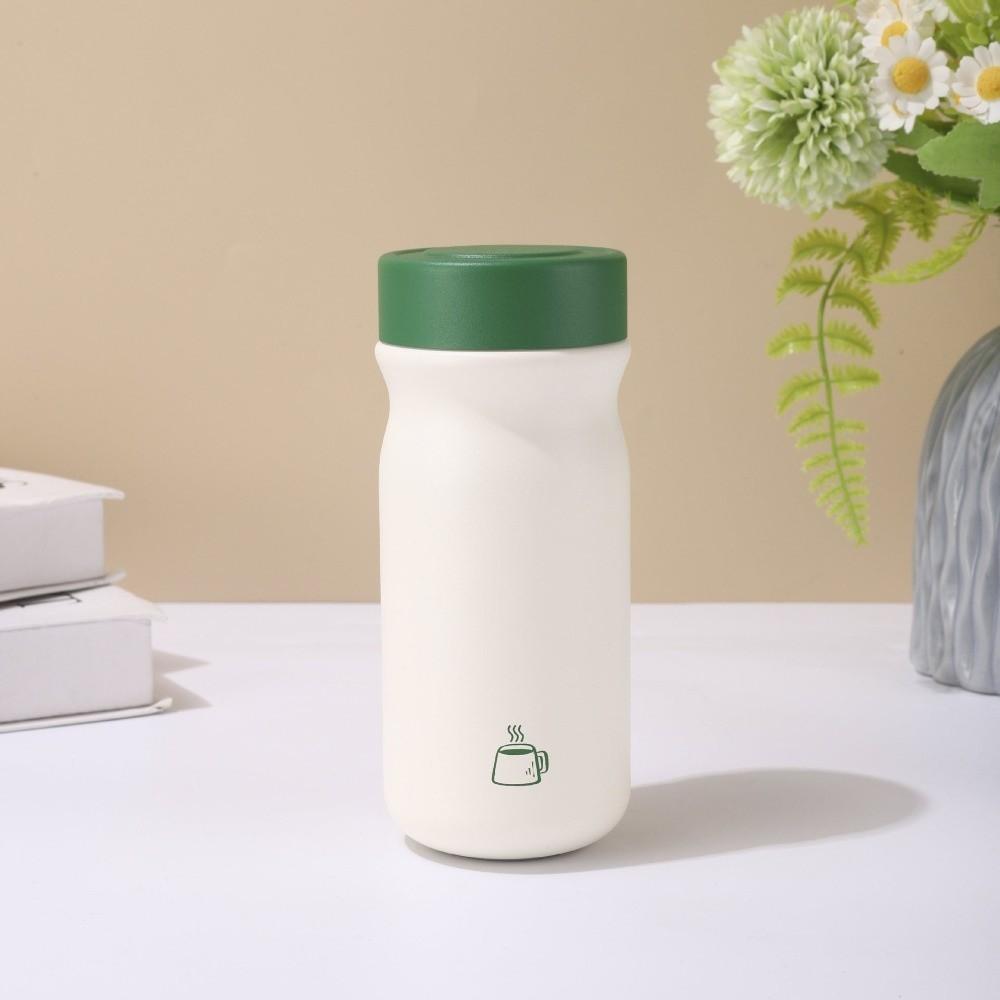 Portable Thermos Bottle Double-Layer Insulated Flask Tea Cup Mini Thermal Water Bottle Hiking