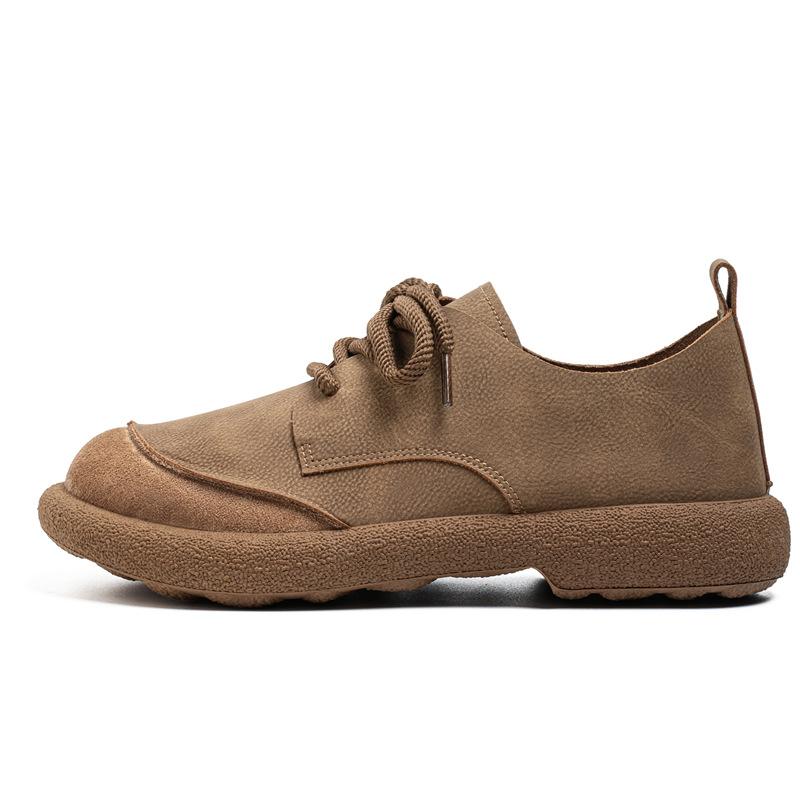 Large Size Business Casual Leather Shoe Anti Slip Wear-resistant Workwear Shoe Fashionable Short Boots Essential for Commuting