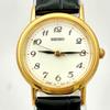 Used [Beautiful Condition/New Battery] SEIKO Ladies Watch Gold 1N01-0BA0 812682 New Belt
