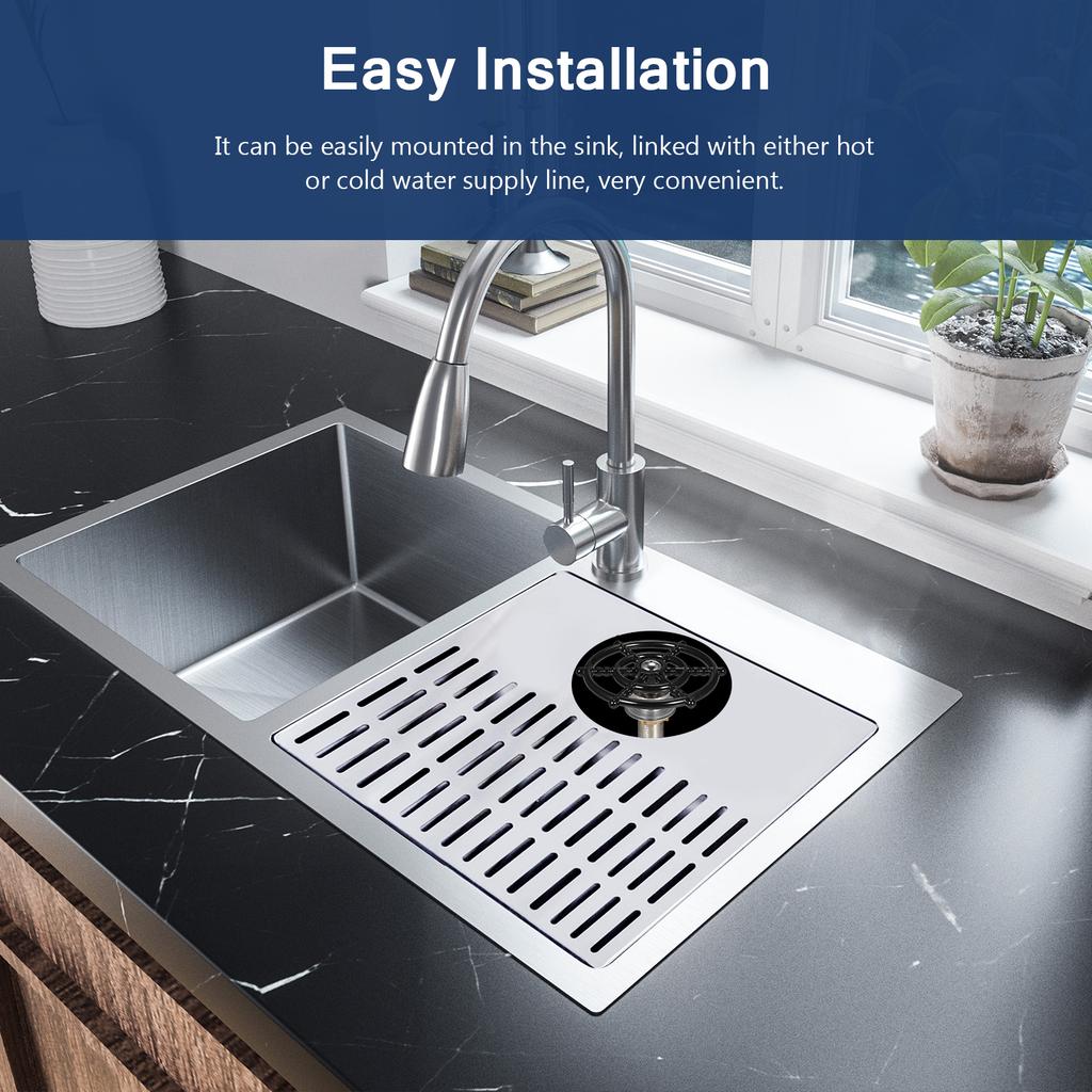 Szklana spłuczka Bar Szklana spłuczka Kran Głowica Zlewozmywak Akcesoria do Szklanej Butelki Szklanej Piwa