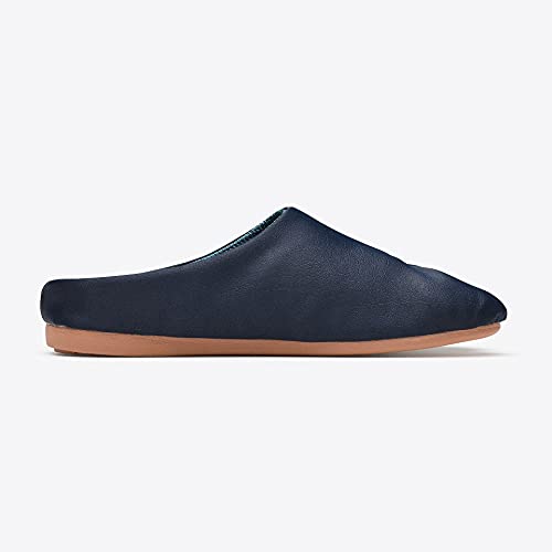 Margo PATTABI Room Shoes, Tabi-Style Slippers, Lightweight, Indoor Wear, Navy, Size S (23.0-25.0cm)