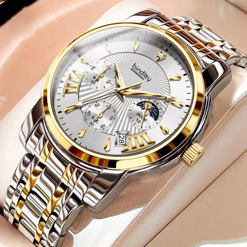 

Fortilon Swiss Полностью Автоматические Мужские Скелетон Часы - Водонепроницаемые, Люминесцентные, Оснащенные Календарем Деловые Часы Single Item