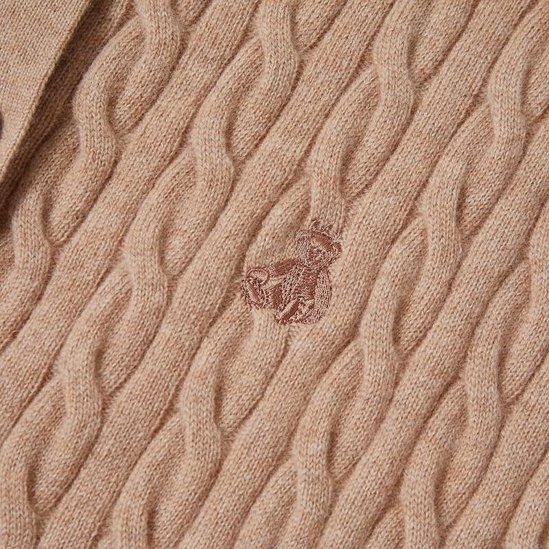 Teenie Weenie Women's Bear Simple Knit Cardigan