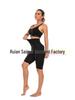 European & American Women's High-Waist Abdomen Control Yoga Pants: Adjustable Button, Hip-Lifting, Body-Shaping Fitness Leggings