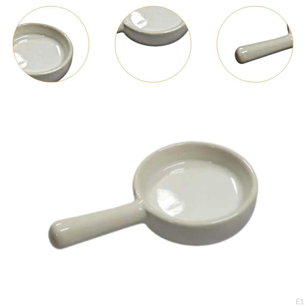 3 Ceramic Holders for Tealight with Stand And Spoon