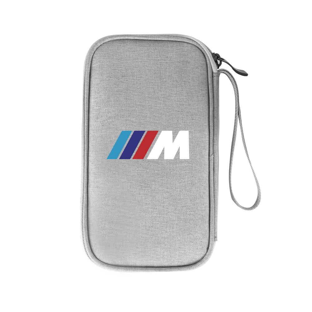 BAGD7 2026 Car Sticker Car Organizer Portable Key Storage Bag For BMW M Performance M5 320 325 E28 E30 E34 E36 E39 E46 X5 X6 F01 F02