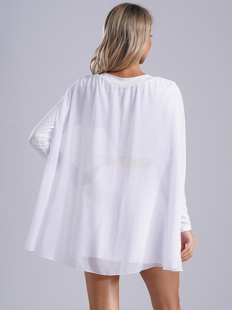 Costume de cosplay d'Halloween Costume grec-romain Robe fantaisie de reine en toge antique Robe cape en mousseline de soie pour déguisement romain Rôles de cinéma