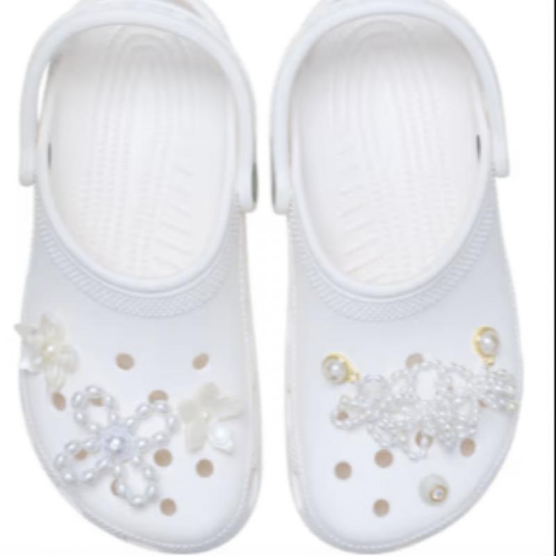 Crocs White Pearl Jibbitz 5 Set 10016002