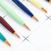 Metal Ballpoint Pen Multi-color Rotating Ball Point Pen Writing Tool For School Stationery Office
