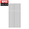 50/5x Stainless Steel Straw 304 Metal Drinking Straw for Party Kitchen Smoothie Milkshake Cocktail Hot Drinks Straight and Bent