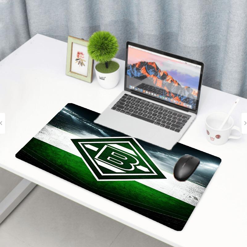 Borussia Mönchengladbach Print Mauspads, Anti-Rutsch Schreibtisch-Tastaturmatte, für PC Laptop Gaming Arbeiten Tägliche Nutzung, Cooles Festival Überraschungsgeschenk