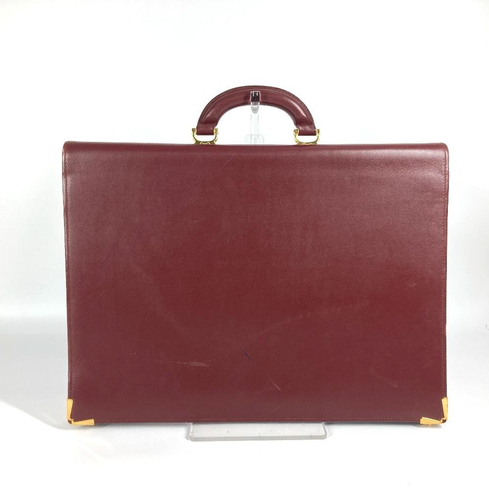 CARTIER vintage logo Tote Bag, Hand Bag, Document Bag Business bag