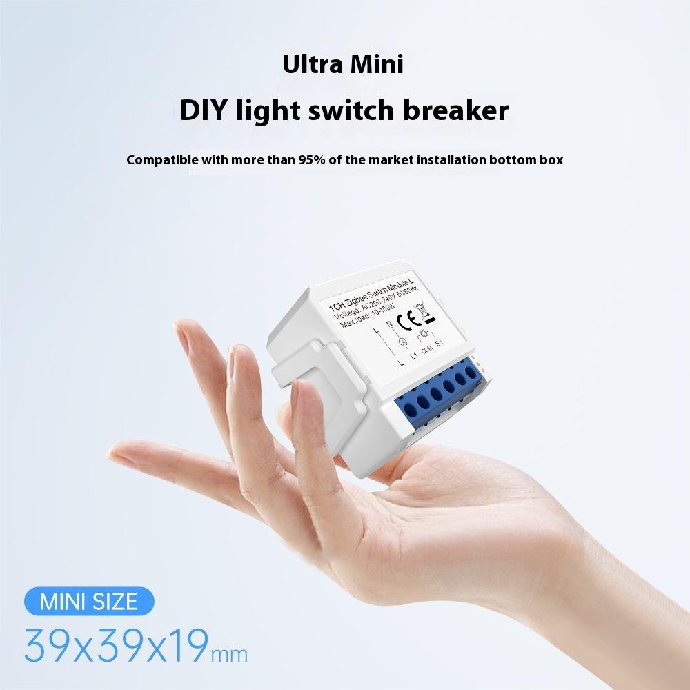 LZWSM16 1 Gang Zigbee 3.0 Smart Circuit Breaker Tuya Switch Module Single Live Wire Control