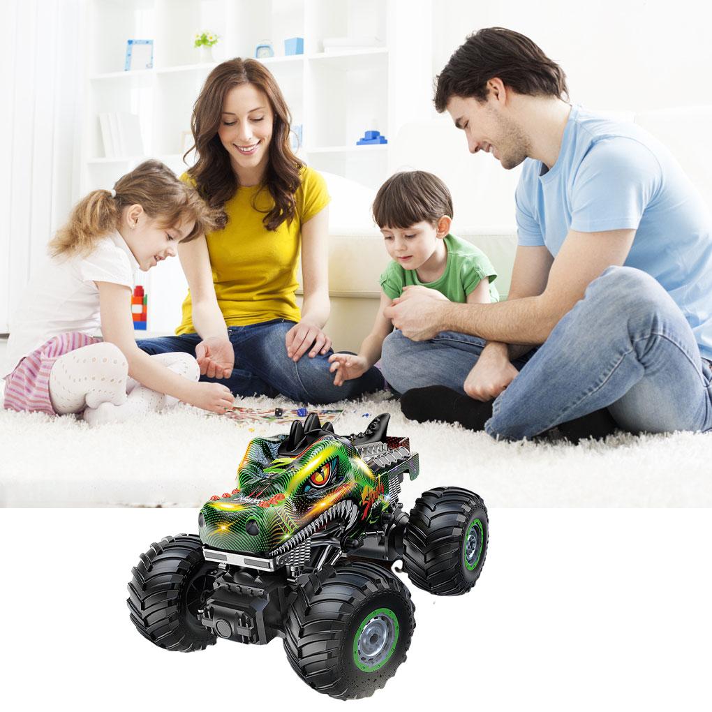 RC Truck With Lighting And Sound Effects - Gift For Kids Truck RC Car Electric Remote Cars