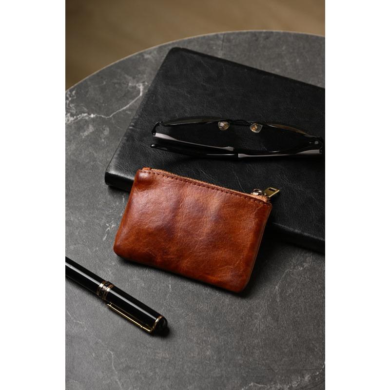 Change Bag Zipper Snap Button Compact Portable Card Bag Wallet