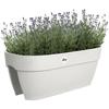 ELHO Balconnière Vibia Campana Flower Bridge 60 - Blanc - L 26 x W 59 x H 22 cm - Balcon/Extérieur - 100% recyclé