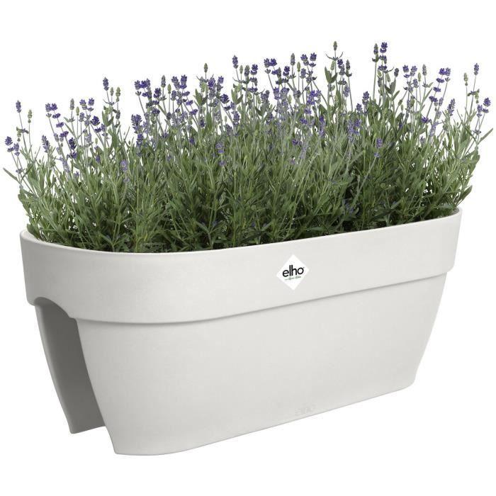 ELHO Balconnière Vibia Campana Flower Bridge 60 - Blanc - L 26 x W 59 x H 22 cm - Balcon/Extérieur - 100% recyclé