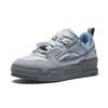 Anta Modische Bequeme Rutschfeste Erhöhte Höhe Low-Top Skateschuhe Damen Sneakers Grau Blau 922348001-11