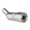 Stainless Steel 1/4Inch Quick Connect Coupling Adjustable Adapter for High Pressure Cleaners Durable & Easy To Install