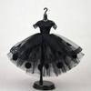 Evening Party Lace Dolls Clothes Tutu Dotted Doll Princess Dress Fashion Doll Dress  DIY Toy