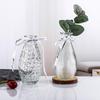 Nordic Transparent Glass Vase for Fresh or Dried Flowers – Mini Home Decoration Ornament