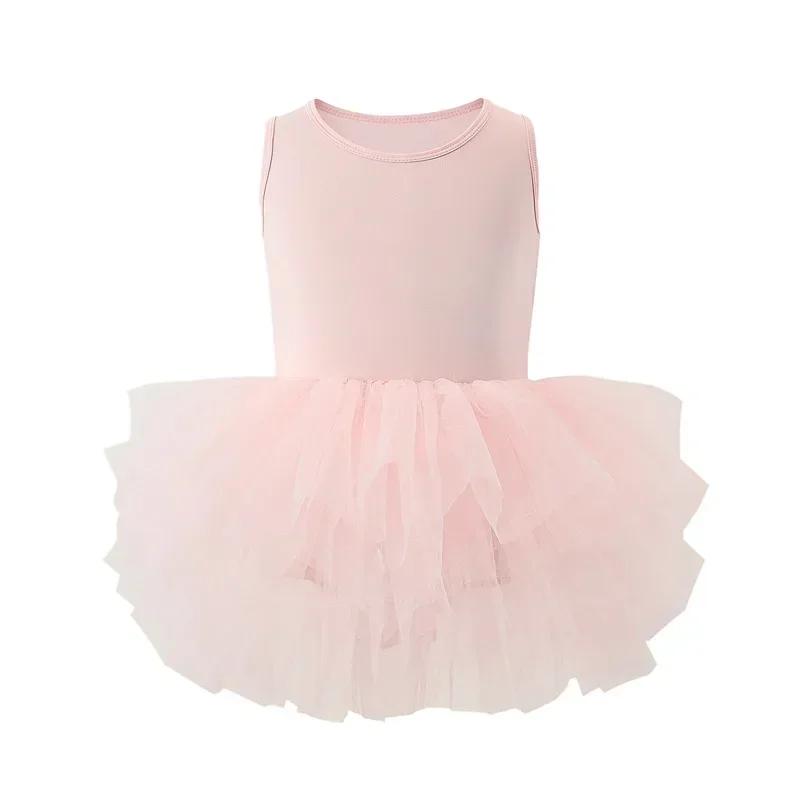 Kids Girls Ballet Dress Baby Children Cosplay Tutu Flower Dress Tulle Dancewear Clothing Ballerina Fairy Party Costumes