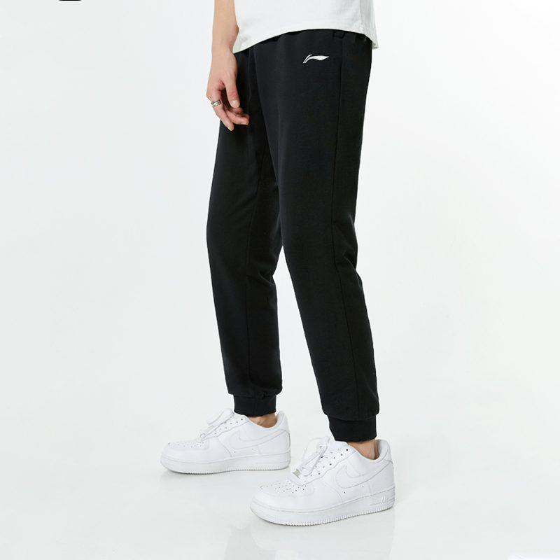 Li Ning Training Series Casual Pants Men's Black AKLQA37-11