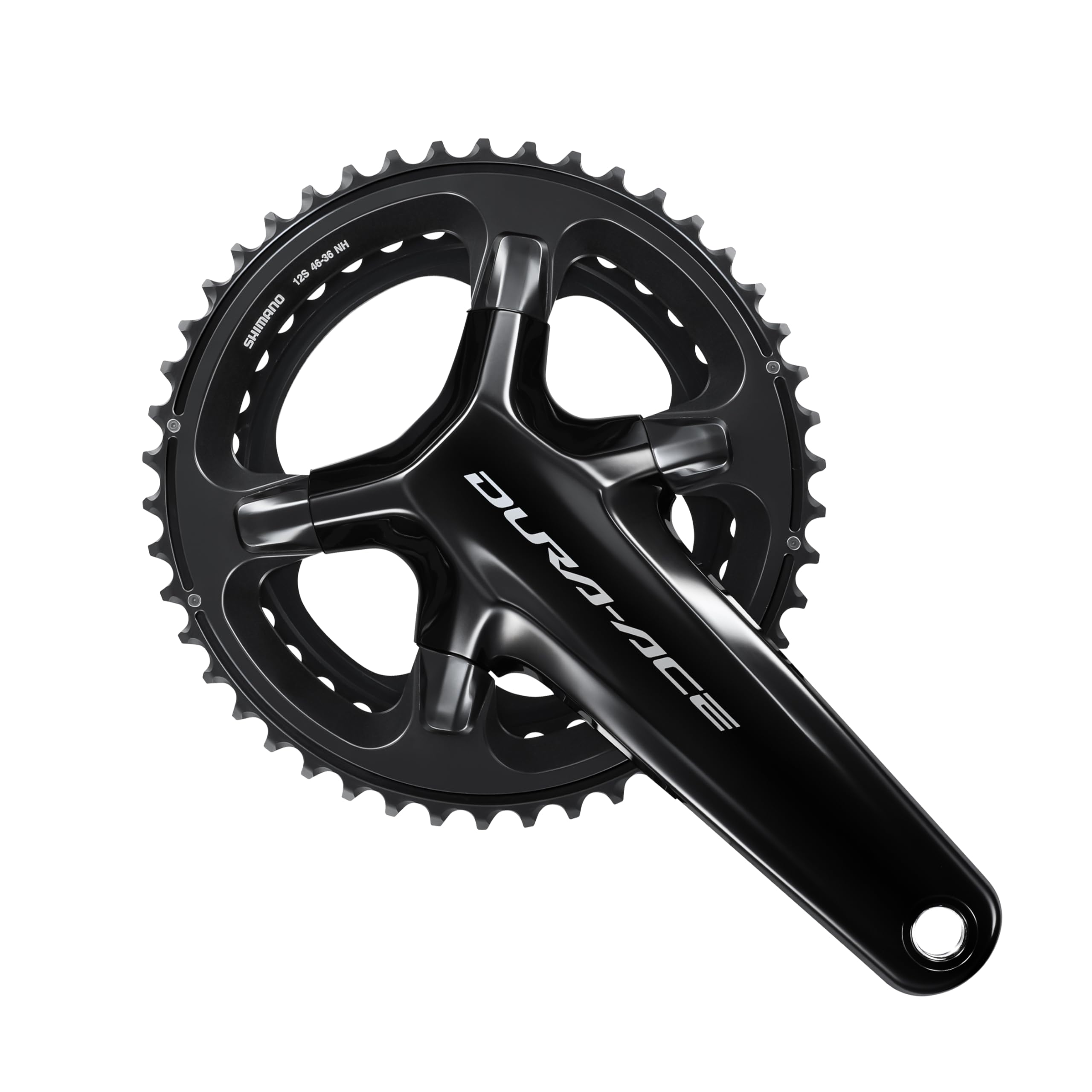 

Система шатунов SHIMANO IFCR9200DX66 DURA-ACE FC-R9200 172,5 мм 46×36 зуб.