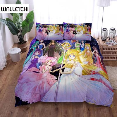 Jupiter Princess Duvet Cover Set King Queen Double Full Twin Single Size Bed Linen Set