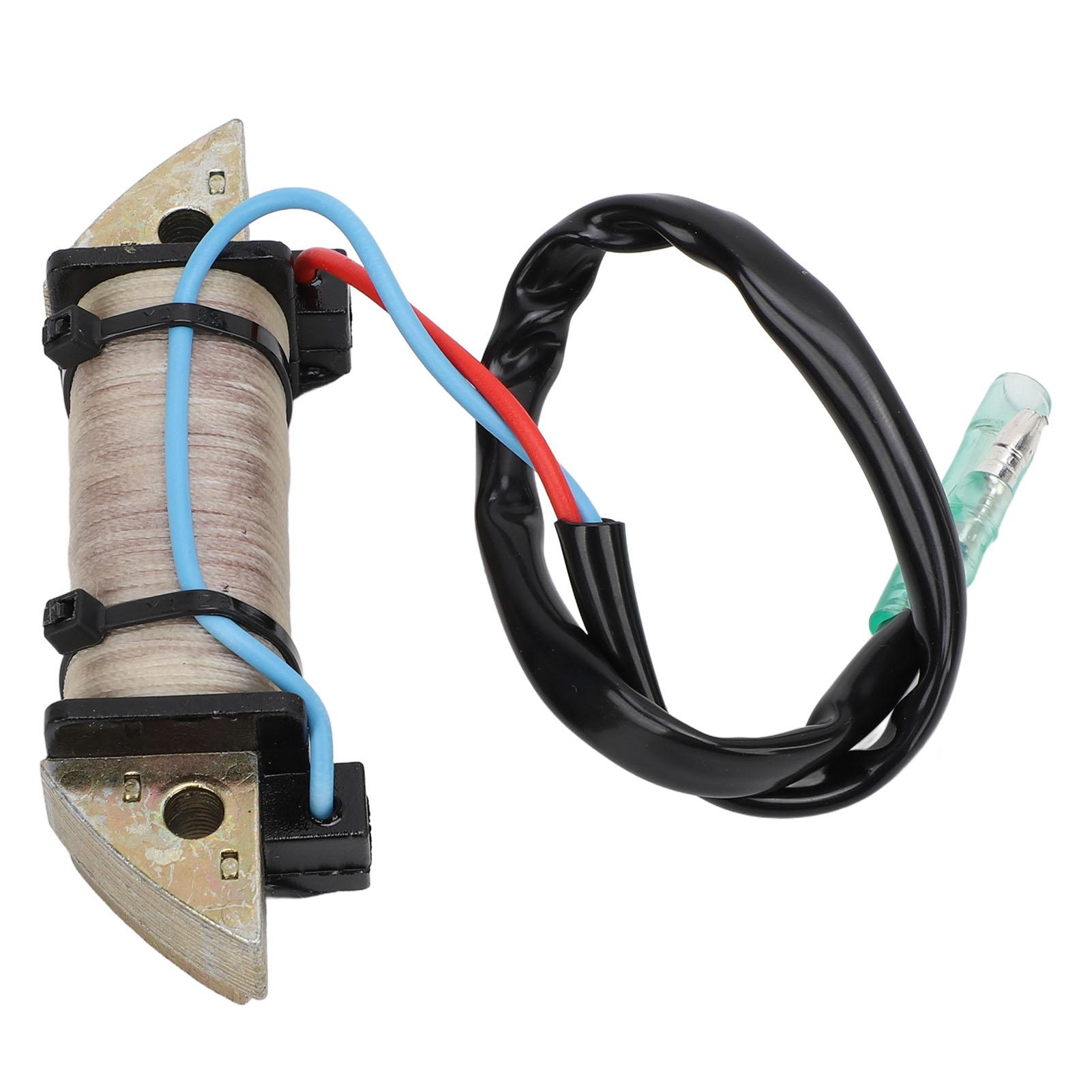 

Катушка возбуждения в сборе 3G3‑06021‑1 Металлическая Улучшенная производительность Катушка зарядки возбуждения Катушка зажигания Замена для Tohatsu M15D2