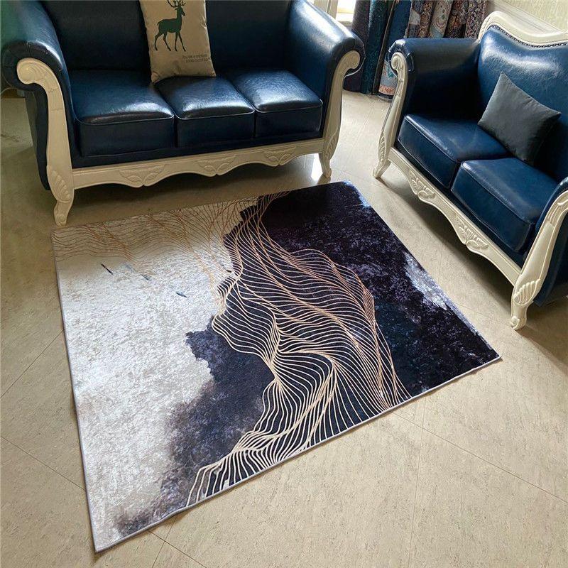 

Living Room Carpet Abstract Rugs Bedroom Art Cloakroom Room Decoration Rug Non Slip Mat 80*100cm