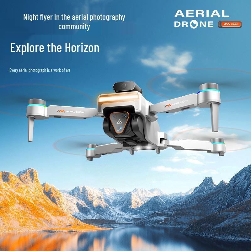 M4 Entry-Level Drone with Dual Cameras, Altitude Hold, One-Key Return, Portable, Foldable Design for Aerial Photography.