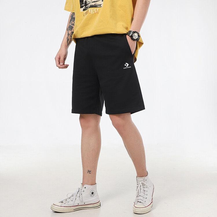 Converse Embroidered Star Chevron Short FT Asia Sizing 'Black' Men's 10020349-A01