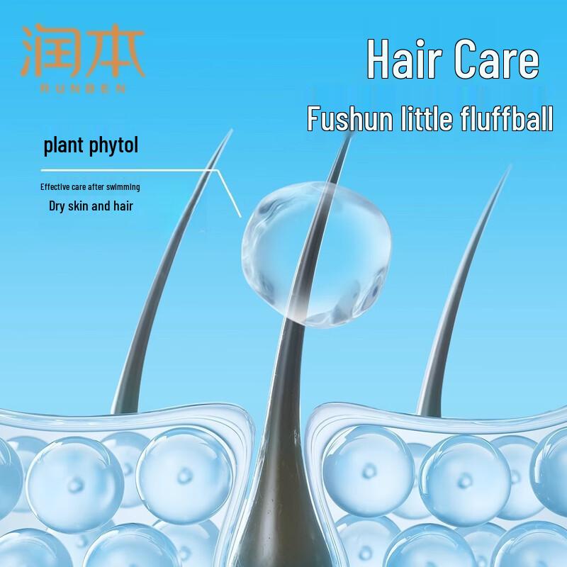 Runben Kids Chlorine-Removing Shampoo & Body Wash (3x 99ml)