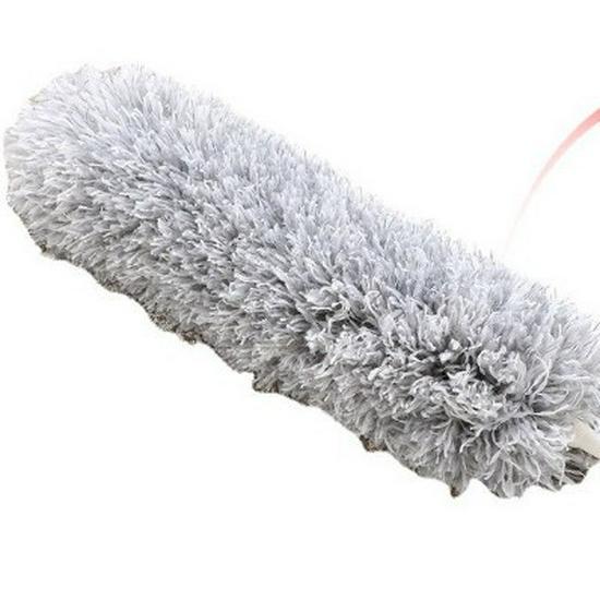 Retractable Long-Handle Electrostatic Feather Duster for Dust Removal