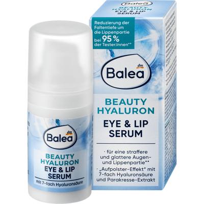 Tyskland DM Balea Hyaluronic Eye & Lip Serum 15ml