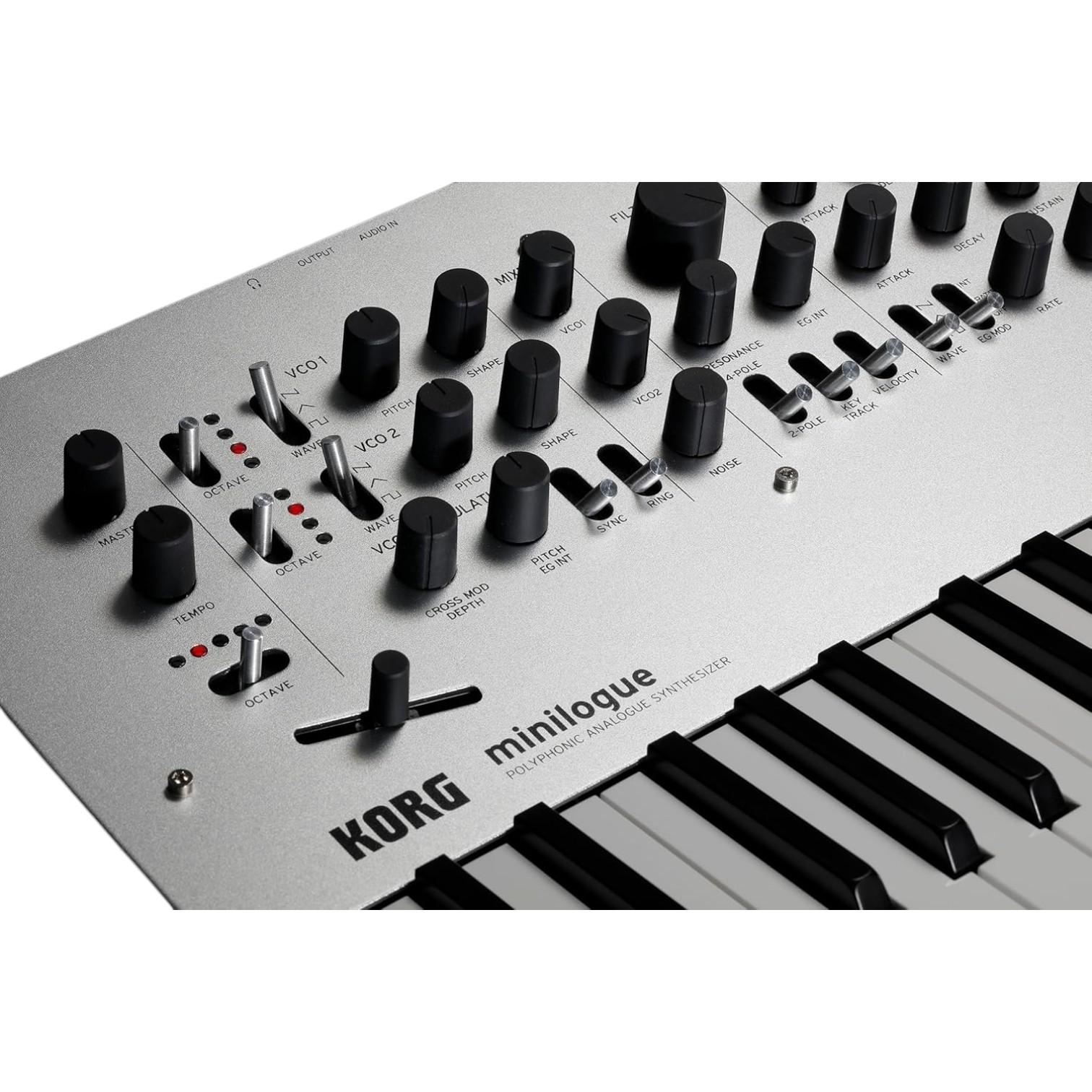 

Korg Minilogue 4-голосний поліфонічний аналоговий синтезатор з пресетами