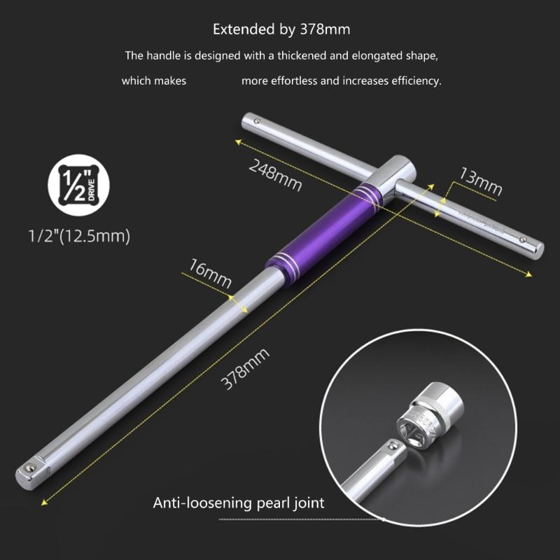 Telescoping Lugs Nut Wrench Spanner Set With 300Nm Torques Capacity Ergonomic Handle For Car Tire Maintenance And Repair
