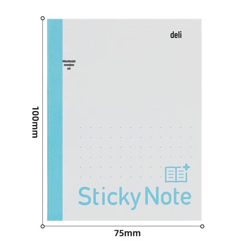 Deli BT187 Dot Matrix Sticky Notes