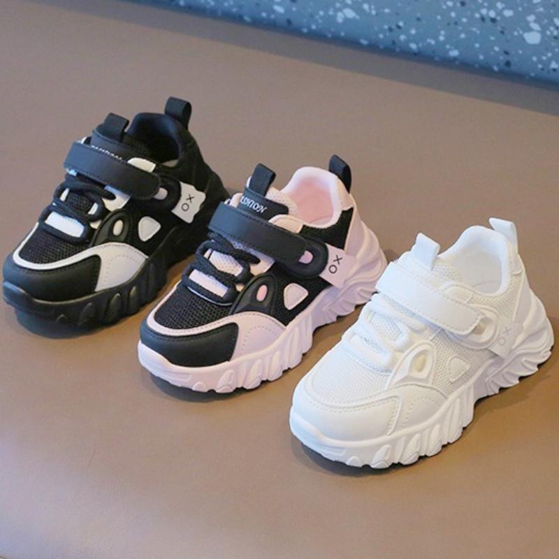 Spring Sneakers Kids New Casual Versatile Sports Shoes Breathable Non Slip Mesh Surface Girl Shoe Soft Comfort Simple Boy Shoe