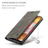 Premium Vintage Leather Wallet Case for Samsung Galaxy A42 5G / M42 5G - RFID Protection,Flip Cover with Card Slots,Shockproof Retro Style (4 Colors)